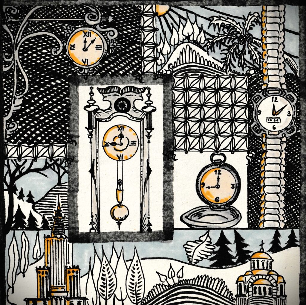 Grafika Propozycajki nr 12 Dina Rubina Konstruktor Żorka