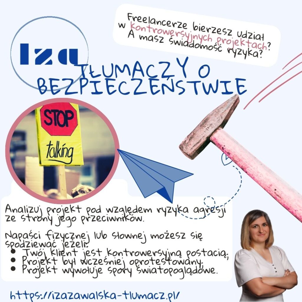 Iza tłumaczy o bezpieczeństwie freelancesra – kontrowersje wokół projektu