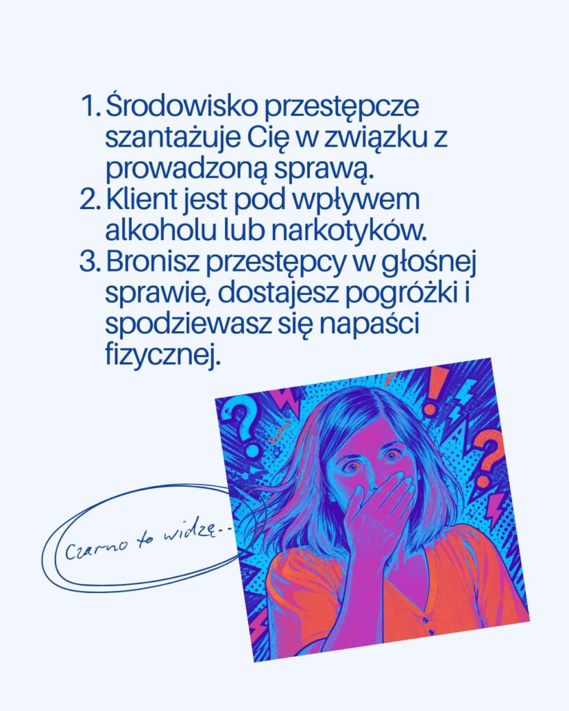 bezpieczeństwo fizyczne adwokata